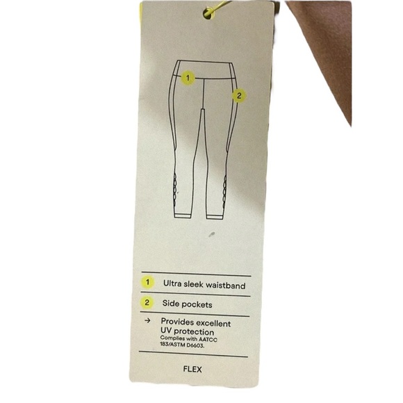 All in Motion Women’s Leggings, Color Taupe, Size Medium 7/8, NWT - Picture 5 of 7